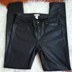 H&M Metallic Jean Sz US 10 /EUR 40